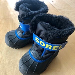 EUC Sorel Size 7 Toddler Boys Winter Boots